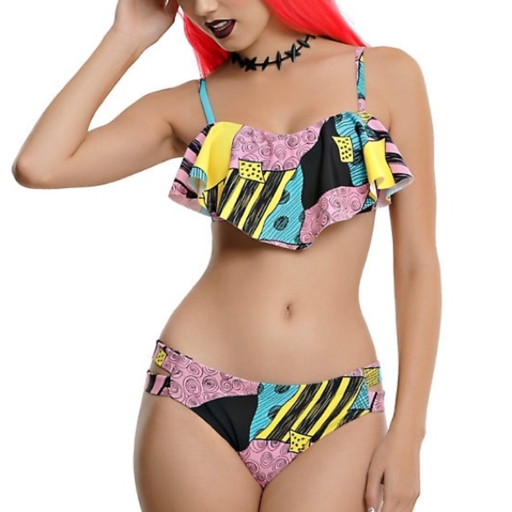 Nightmare Before Christmas Sally Two Piece Bikini